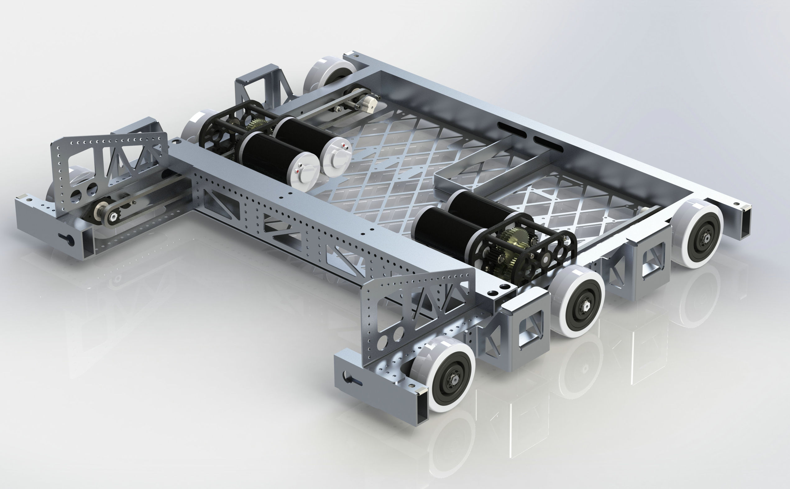 WildStang机器人车三维建模图纸 SOLIDWORKS