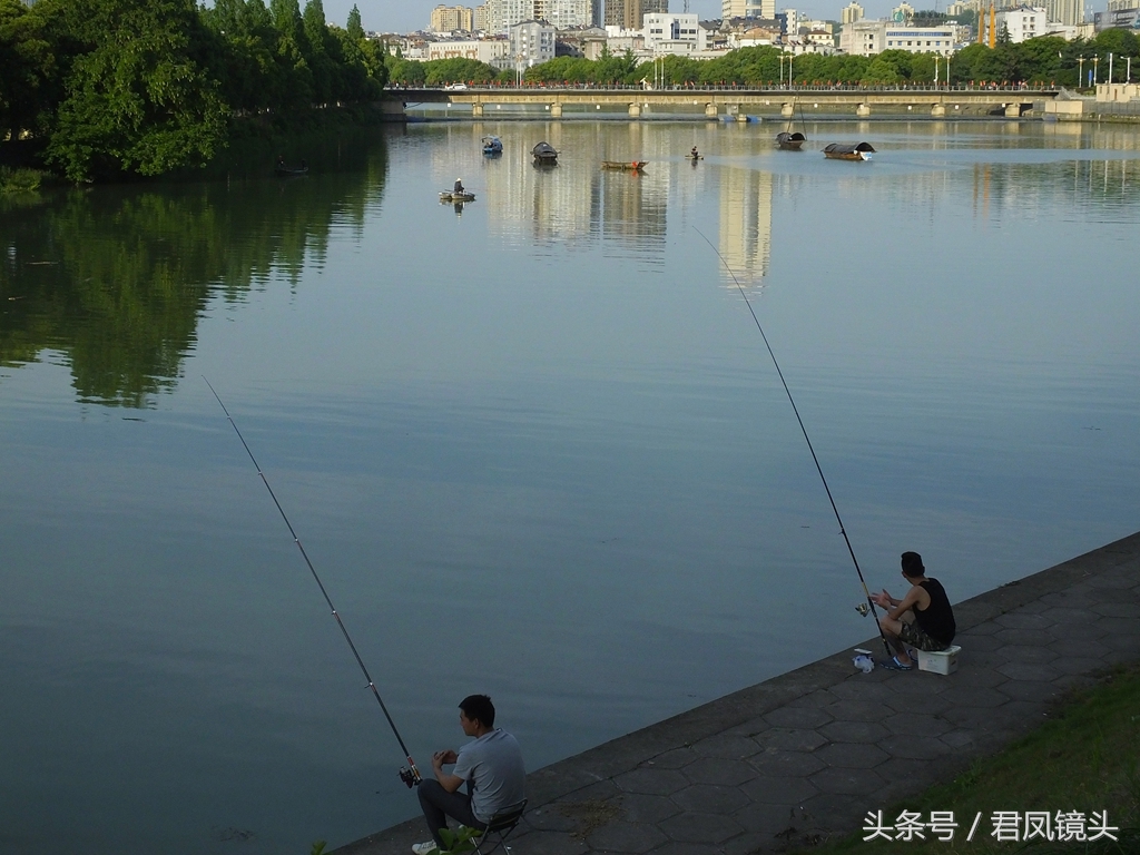 钓鱼之趣：垂钓者萌态百出