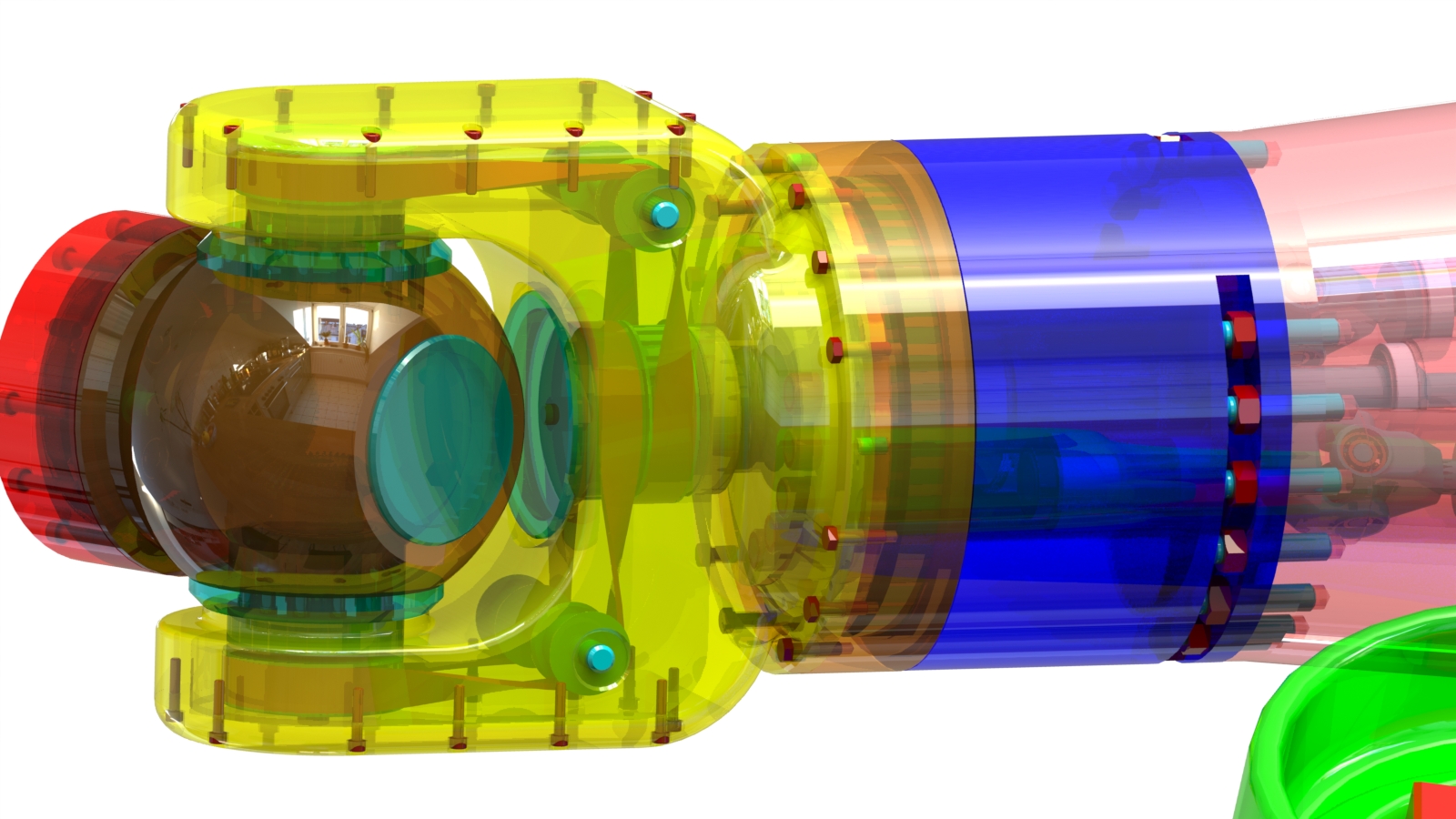 完整的6自由度机器人手臂3D建模图纸 SOLIDWORKS