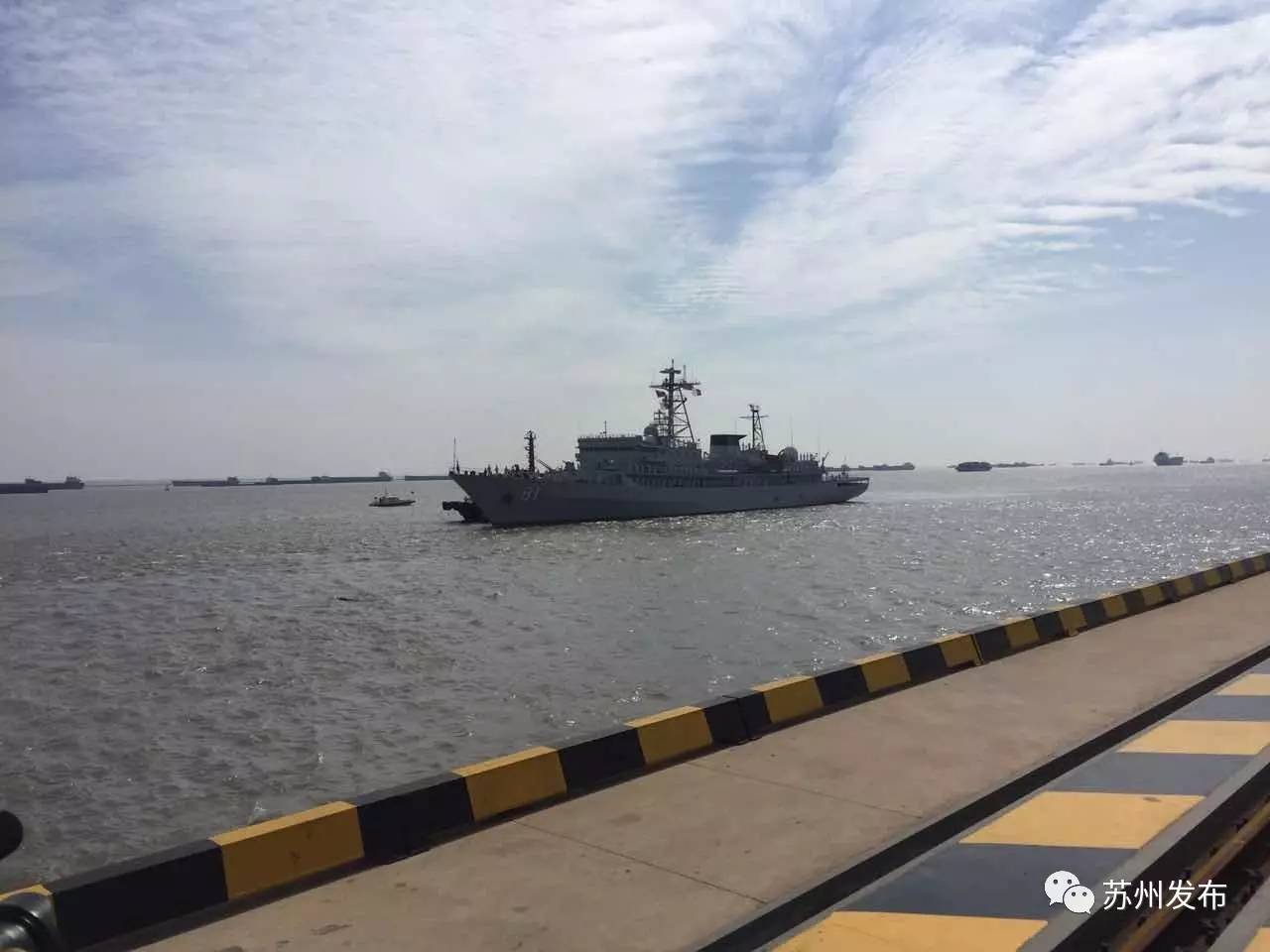 酷！“中国军校第一舰”登陆苏州！小鱼带你上舰看实景