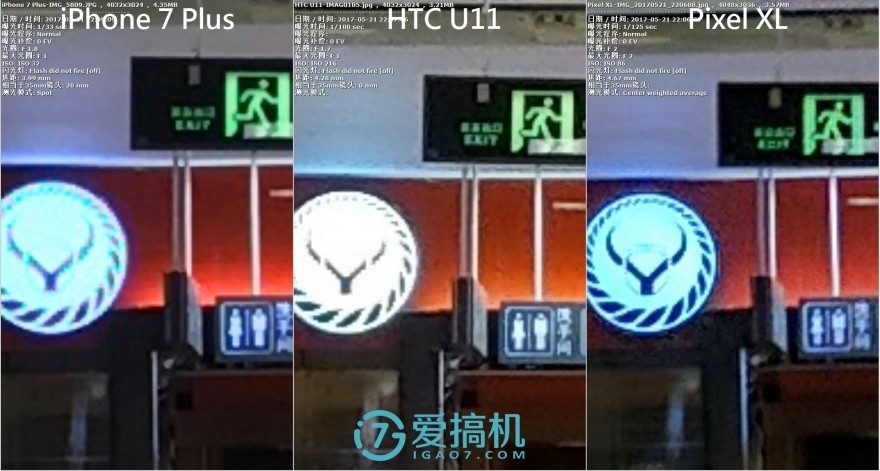 逆袭！HTC U11-Pixel XL-iPhone夜拍对比