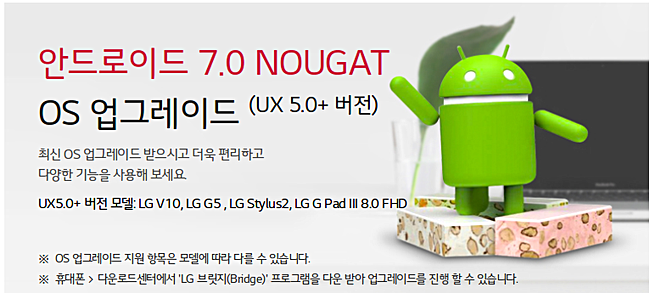 因要求明显，LG V10提早吃上安卓7.0，但G4还得等着！