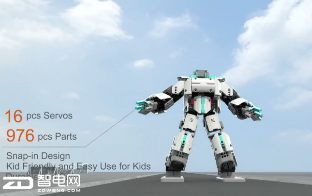 TFC惊现优必选机器人 JimuRobot有望成儿童新玩具