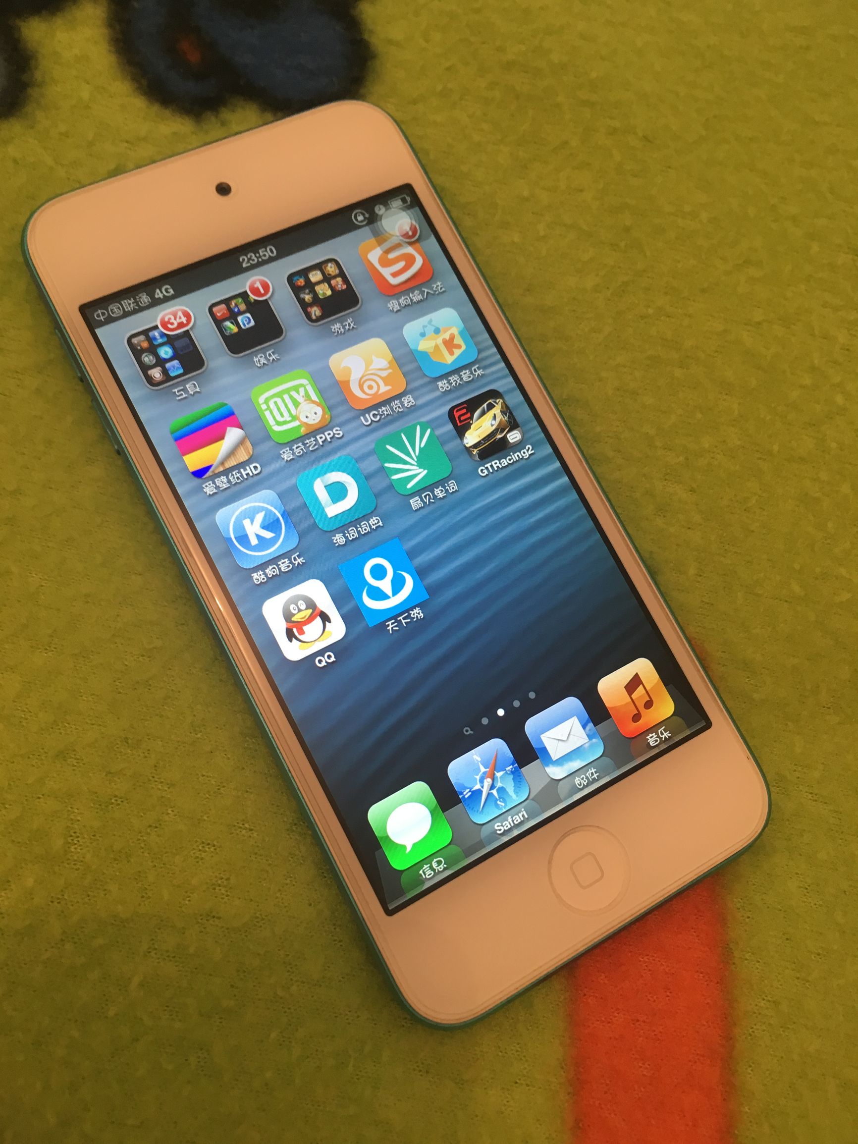 淘宝闲鱼之99新二手iPod touch5，iOS6