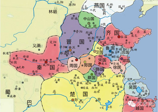秦惠文王时期地图图片