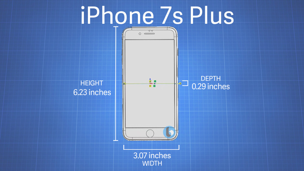 苹果iPhone 7s系列规格曝出，比照在售商品均有扩大
