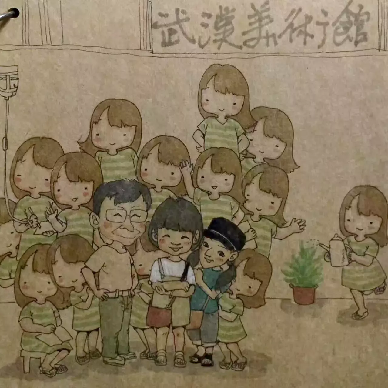 天天漫画网:漫画家落子《7年间免费为百姓画了20000多幅人物肖像》