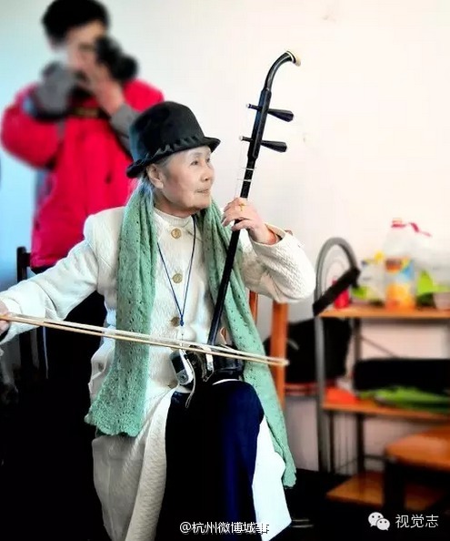 杭州87岁最摩登老太：优雅的人生与年龄无关