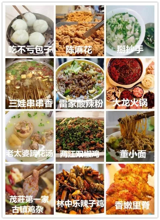 熬夜吐血推荐！重庆108家巴适美食！你敢说吃过一半以上吗？