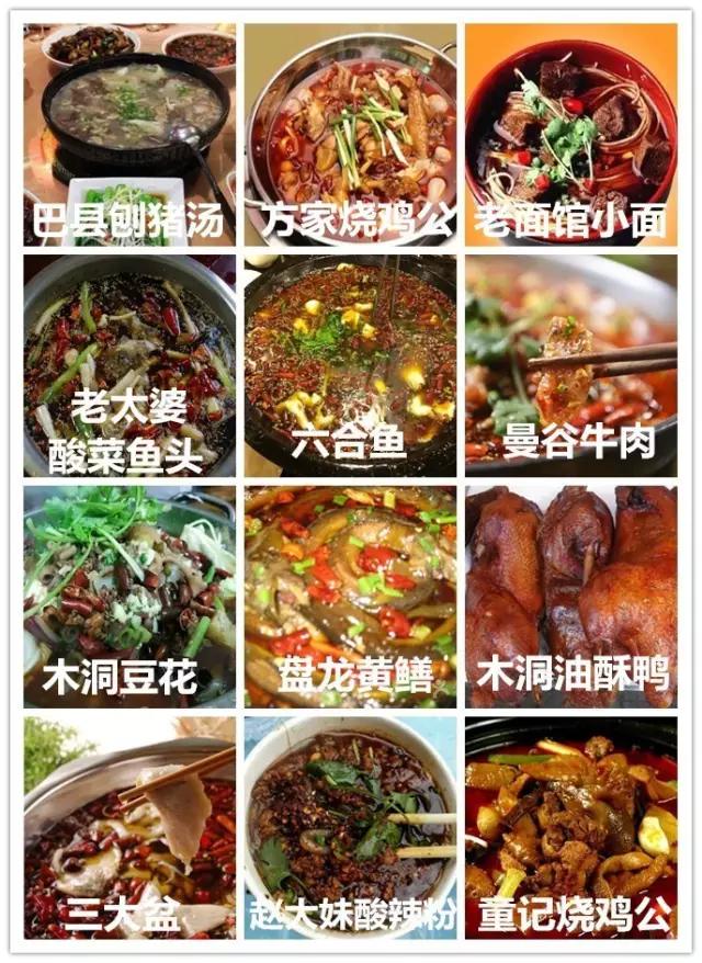 熬夜吐血推荐！重庆108家巴适美食！你敢说吃过一半以上吗？