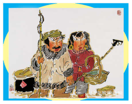 天天漫画网:漫画家耿孟刚《那一段现实生活的追忆》