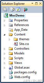 ASP.NET MVC 教程-Internet 应用程序-应用程序文件夹资料大全