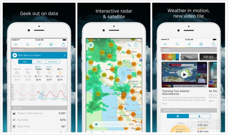用什么看天气？18 款值得你尝试的天气 App
