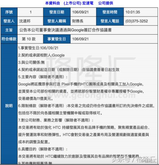 谷歌收购HTC：两个硬件loser走到一起能改变什么？