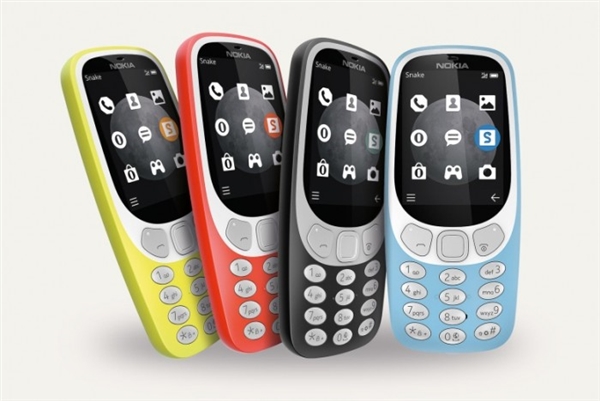 情结满满的！Nokia3310 3G复刻全世界公布 540元