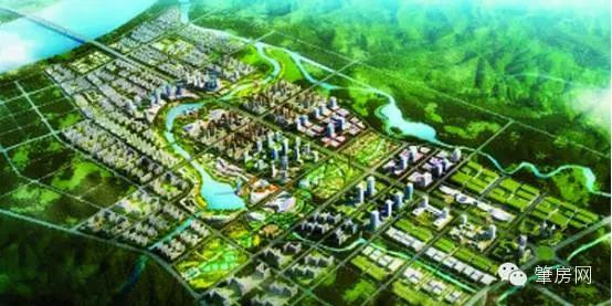 肇庆“一江两岸”迈步了！金渡镇规划容纳20万人的紫云新城
