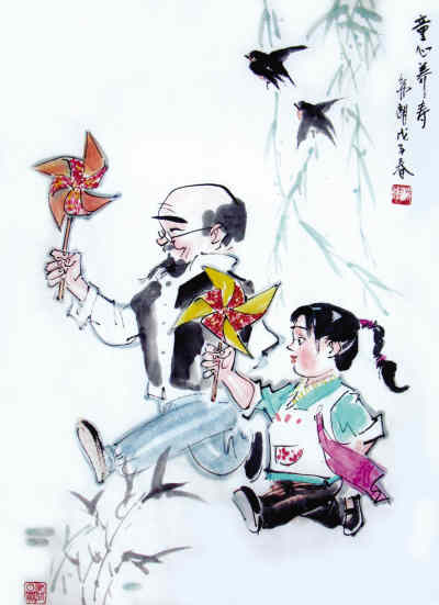 天天漫画网:漫画家苏朗《漫画艺术 耐人品味》