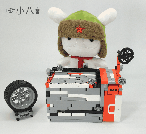 米兔全自动快递箱~米兔积木智能机器人异类游戏玩法