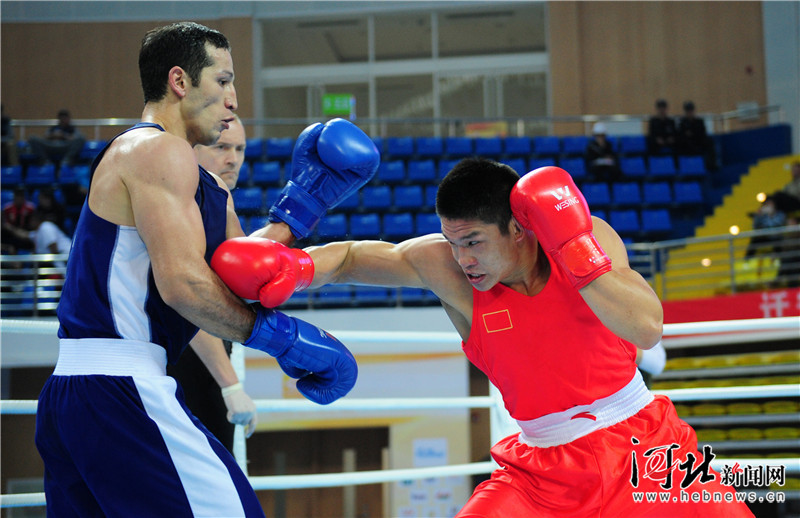 里约奥运会拳击项目亚大区资格赛第四日 中国选手施国军出局