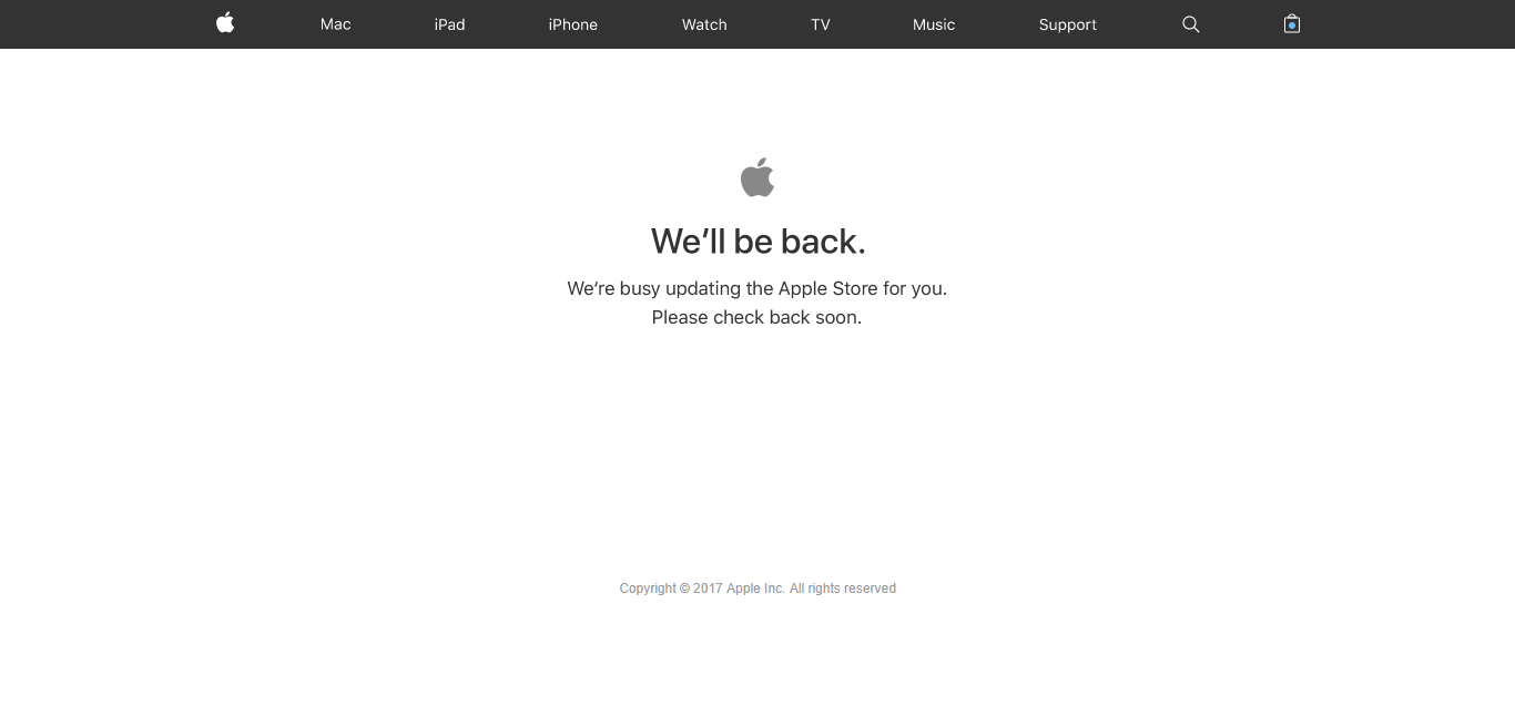 来啦！苹果手机官网早已刚开始维护保养，准备好抢iPhone X了没有？
