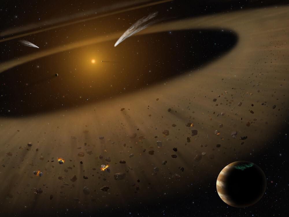天文学家发现彗星在800光年外的恒星上运行