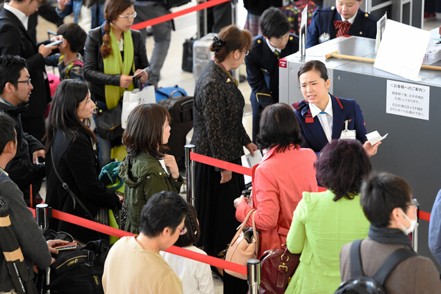 日本航空系统再出故障 多个航班被迫取消