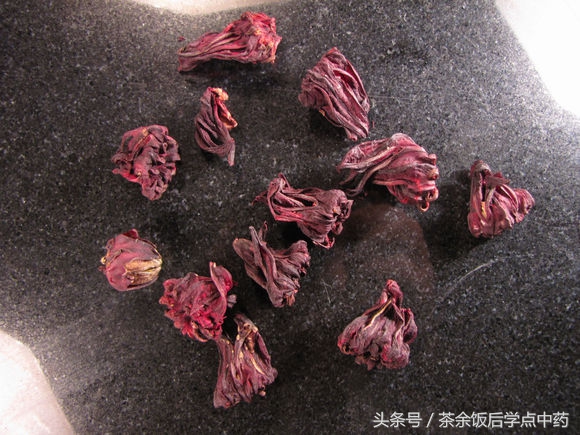 敛肺止咳；降血压；解酒——玫瑰茄