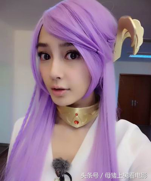 Star also plays Cosplay, into hot eye of dragon, Wang Zula, of Chen Kun is a god simply reductive ah