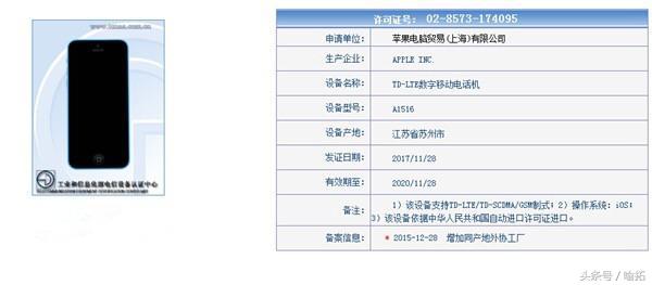 iPhone 4C再次入網(wǎng)許可證國(guó)家工信部！它是要和紅米note搶千元手機(jī)銷售市場(chǎng)？