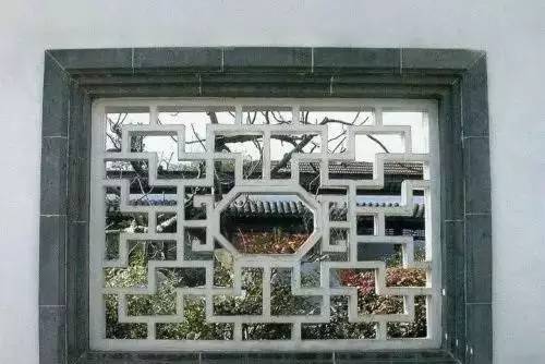 景观设计｜园林花窗，中国园林艺术的“窗口”！