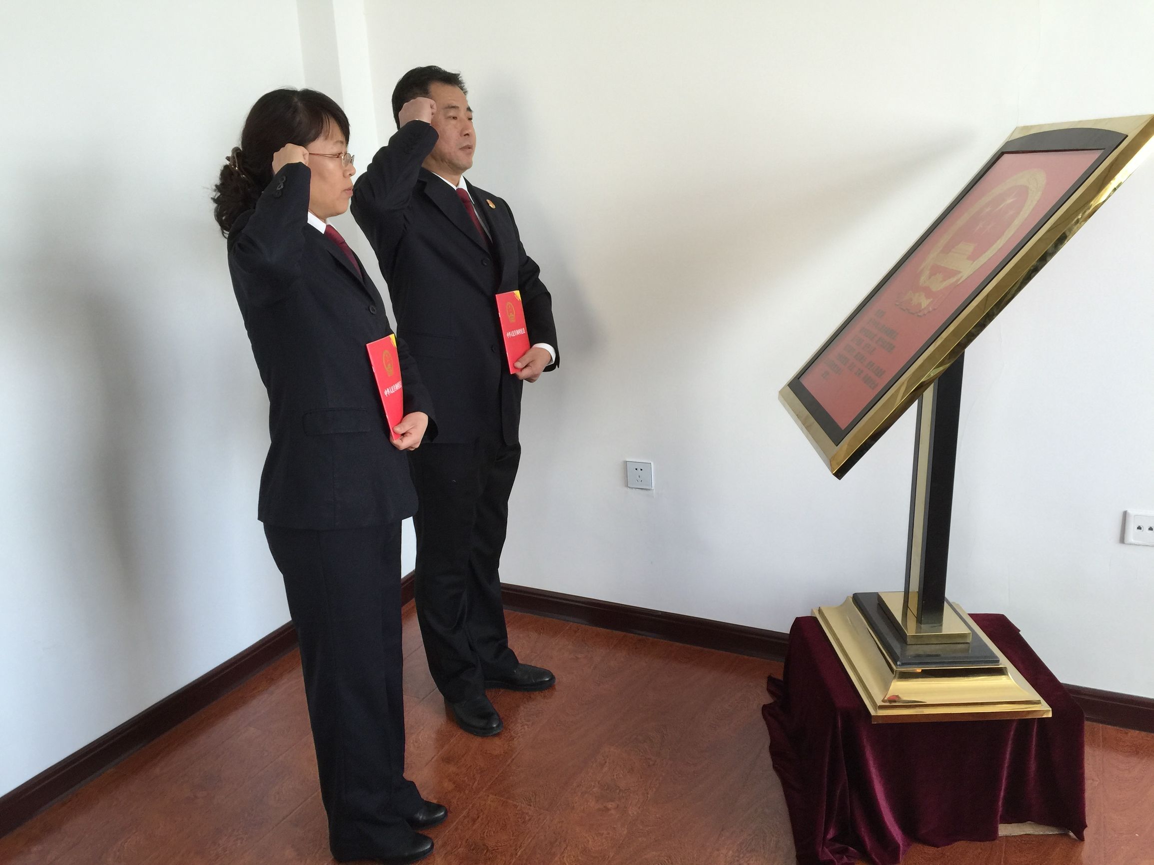 锦州开发区检察院新任法律职务人员向《宪法》宣誓仪式