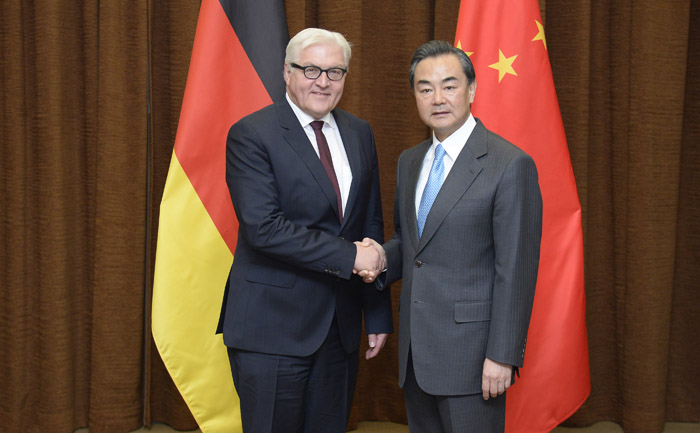 德国外长：中国正在国际事务中承担更大责任