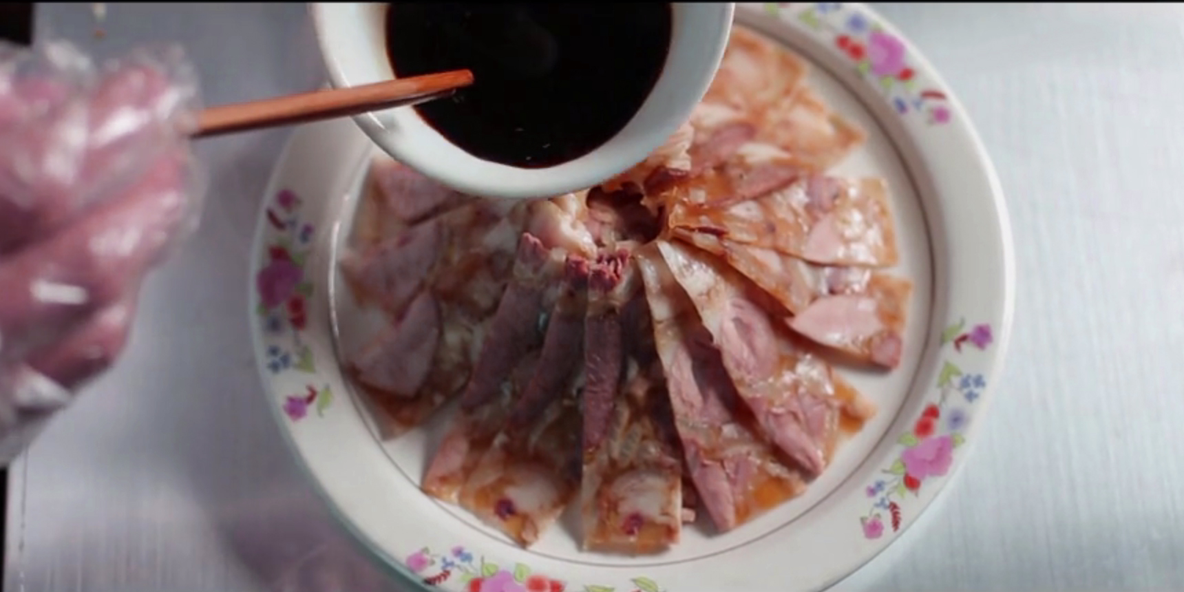 图片[6]-正宗陕北包头肉制作全过程 官方叫“猪头压肉” 青石也能做菜！-起舞食谱网