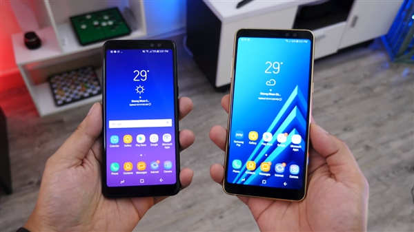 三星第一款中档18.5:9全面屏手机：Galaxy A8/A8 测评视頻曝出