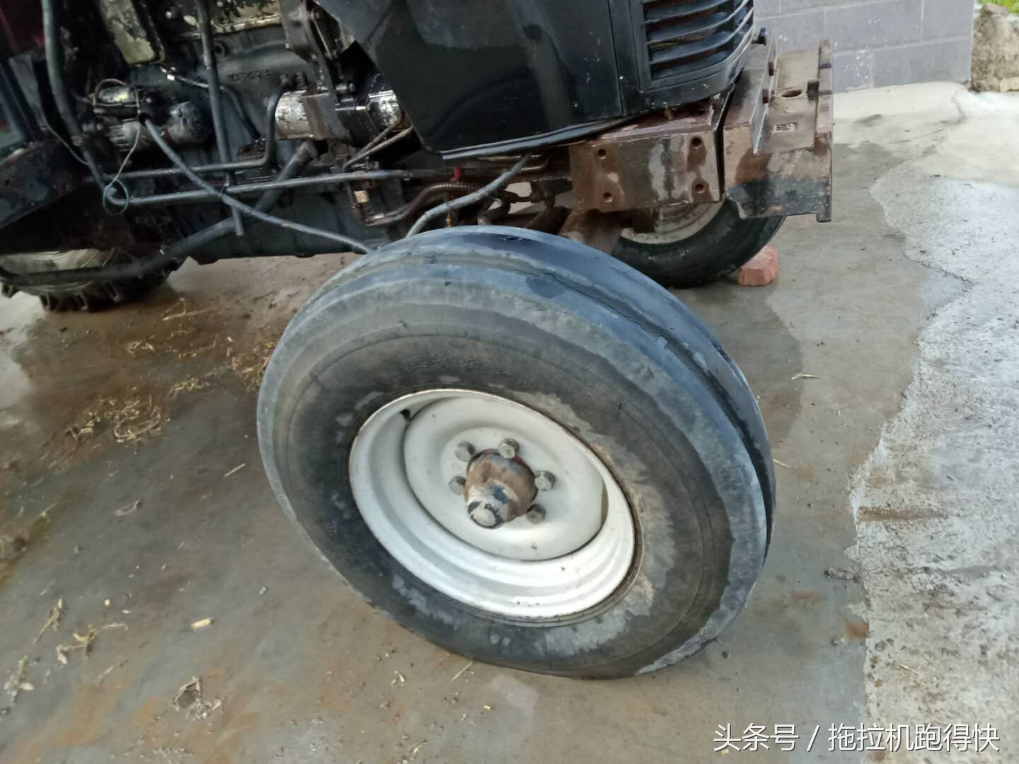 08年東方紅850拖拉機，帶強壓，不到兩萬塊買的