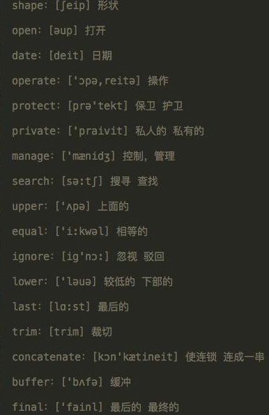 作为程序员，你英语可以不过4级，但是这些单词你要能看懂！