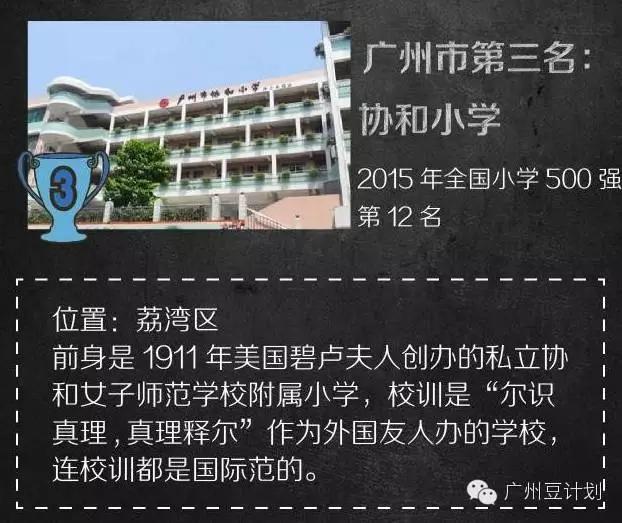 幼升小，广州最牛的5所小学在这！