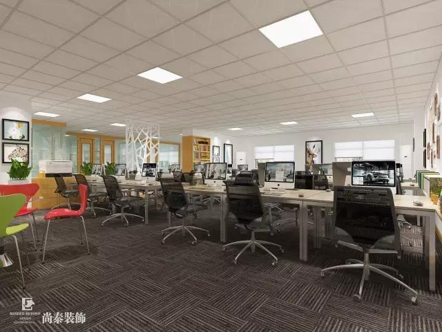 深圳办公室装修-210㎡装得下梦想的办公室就是好办公室