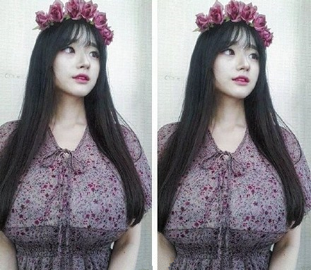 然而,这个妹子并没有因为童颜巨乳而得到好评,反遭到网友吐槽"身材