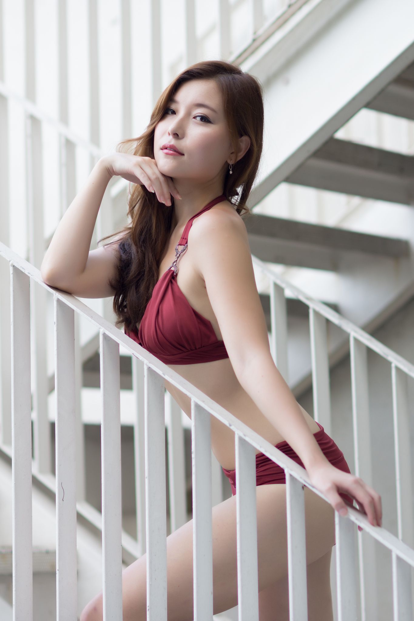 极品亚洲美女代斯修长高跟私房写真图片图片