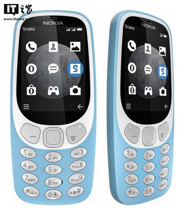400元！Nokia3310 3G版英国开售：全新升级颜色
