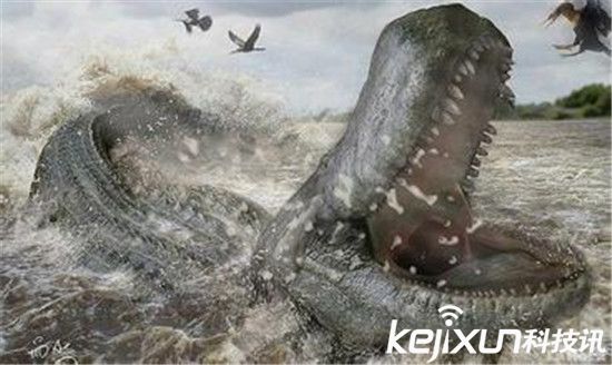 史前巨鳄普鲁斯鳄 竟能捕杀恐龙？