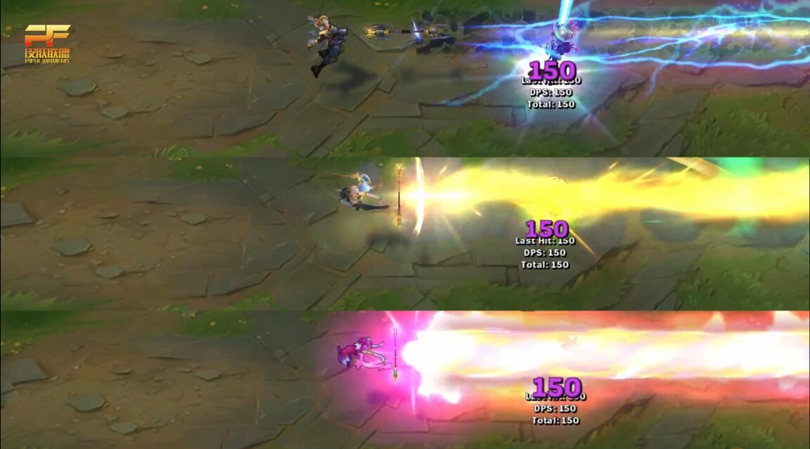 LOL：拉克丝皮肤对比，钢铁军团不愧是稀有限定！
