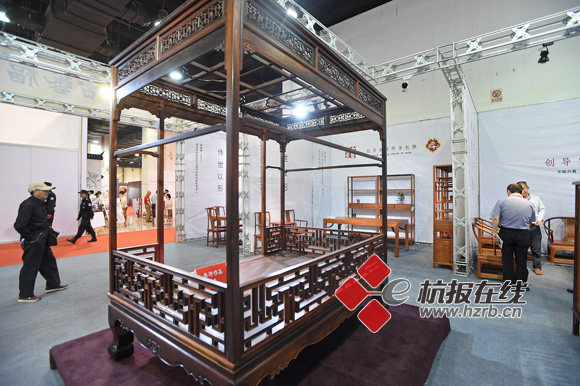 2016中国（杭州）红木古典家具精品博览会今天开幕
