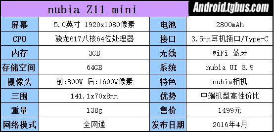 nubia Z11 mini评测 1499元“小屏”新体验