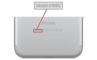 苹果7型号规格如何看 iPhone7什么型号规格会出現手机无服务常见故障