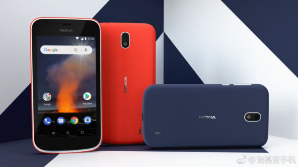 低价位安卓机！Nokia1宣布公布：运作Android Go系统软件