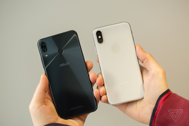 asusZenfone 5/5Z率领公布：有点像iPhone X的“亲弟兄”