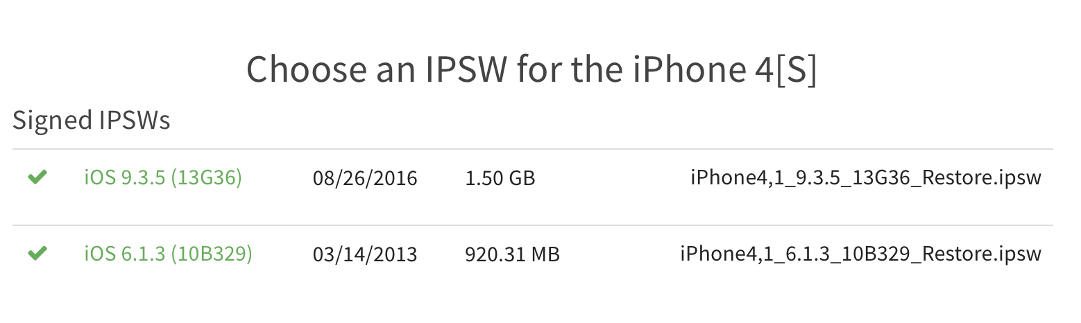 iPhone 4s店死而復生，可退級至iOS 6.1.3