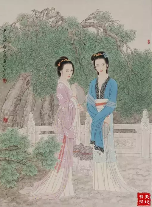 描写女人的诗词，赞美女子的古诗词，绝美图片
